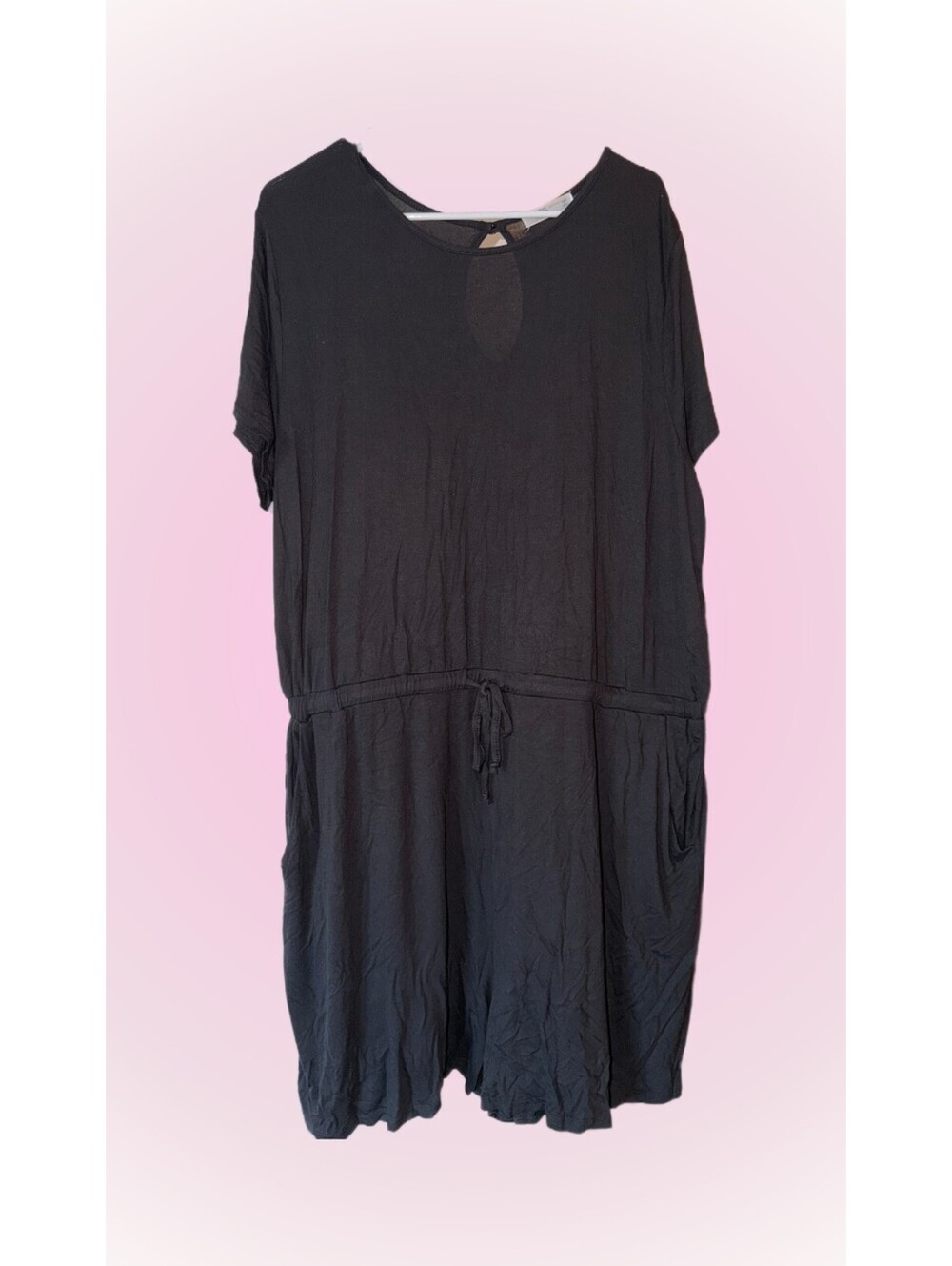 Women's Plus Size 2XL / 16 Black One Piece Romper | Outfit